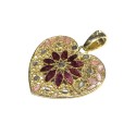 925 sterling silver Florence style pendent