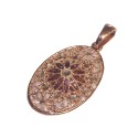 925 sterling silver Florence style pendent