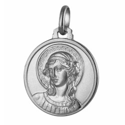 Medaglia di San Gabriele Arcangelo argento 925