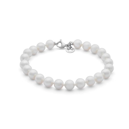 Bracciale Filo di Perle Acquadolce in Oro 18kt