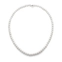 Collana Filo di Perle Acquadolce in Oro 18kt