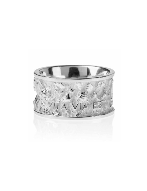 Tuum 925 sterling silver ITINERE ring