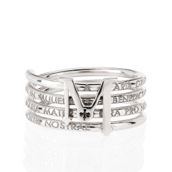 925 sterling silver TUAM X ring