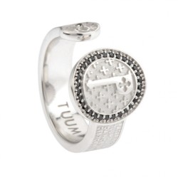 Tuum anello Infinitum Padre Nostro argento 925