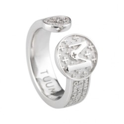 Tuum 925 sterling silver Infinitum Hail Mary ring