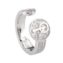 Tuum anello Infinitum Angelo di Dio argento 925