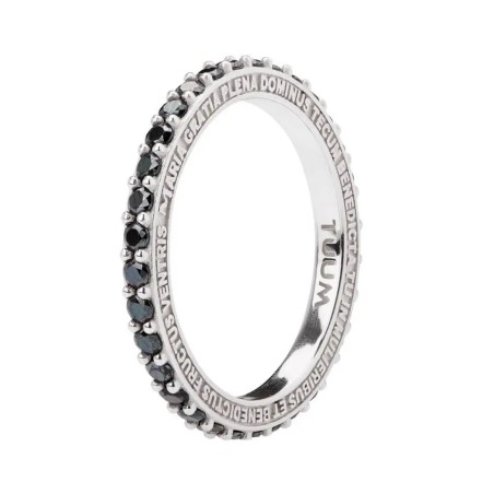 Tuam LUX 925 sterling silver Hail Mary ring