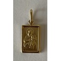 18 kt gold Madonna of Carmine medal - special