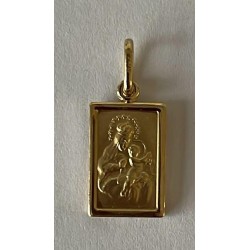Medaglia Madonna del Carmine oro 18 kt - special