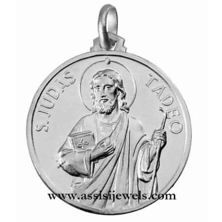 Medaglia di San Giuda Taddeo oro 18 kt