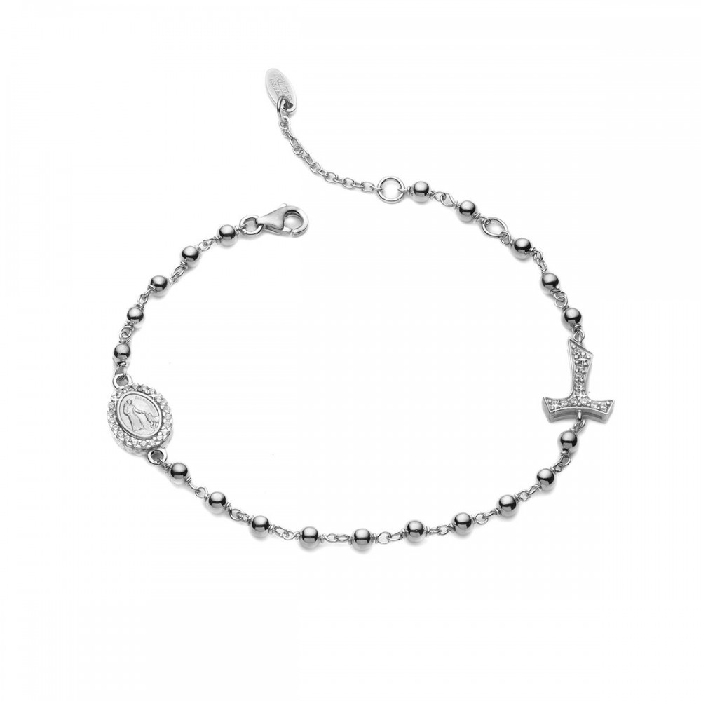 Share 84+ sterling silver rosary bracelet super hot - 3tdesign.edu.vn