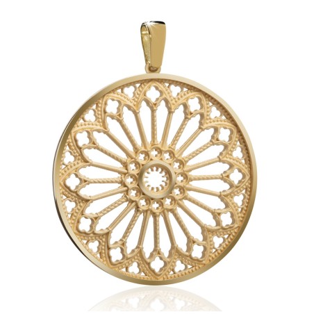 Sterling silver rosewindow Cathedral of Florence big pendant