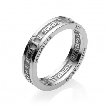 Humilis sterling silver classic ring