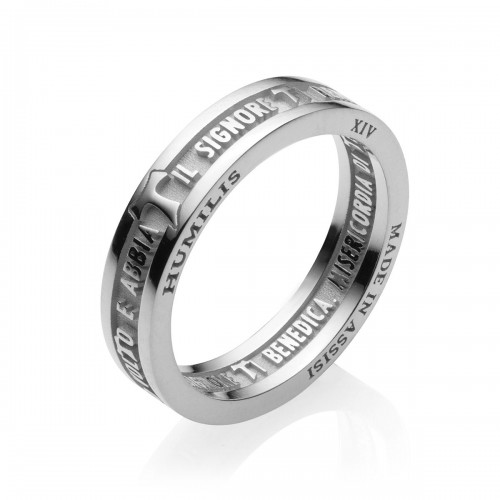 Humilis sterling silver classic ring