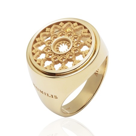 Anello Rosone Duomo Firenze in oro