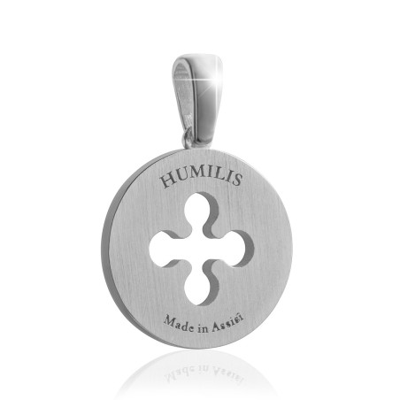 Sterling silver Iter Venice pendant with Palazzo Ducale's quadrilob flower