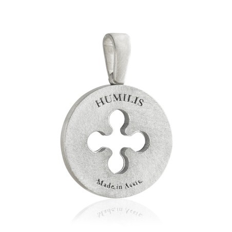Sterling silver Iter Venice pendant with Palazzo Ducale's quadrilob flower