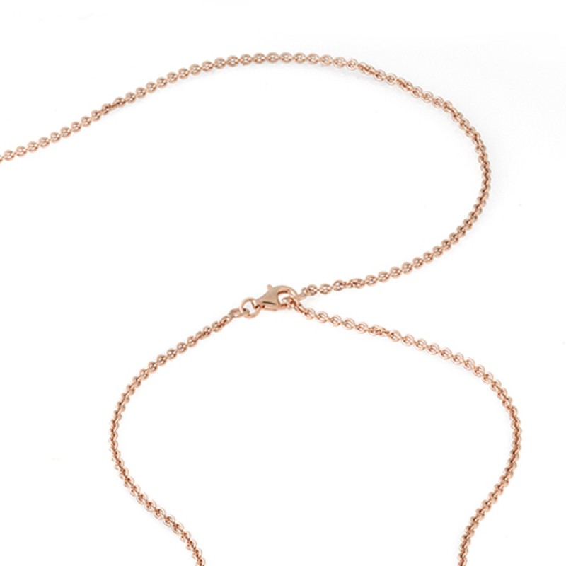 Sterling silver thick rolò chain