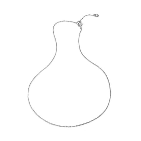 Gold rolò chain with Tau clasp