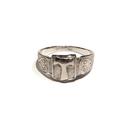 Anello Tau oro 18 kt