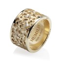 Anello collezione Classica Random croce Tau francescana in oro con diamanti