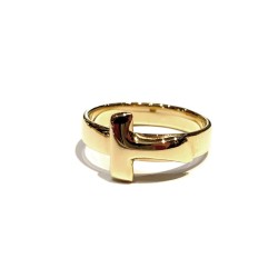 Anello Tau oro 18 kt