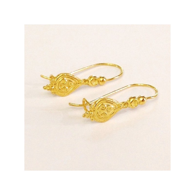 Fabula etrusca orecchini oro 18 kt