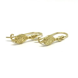 Fabula etrusca 18 kt gold earrings