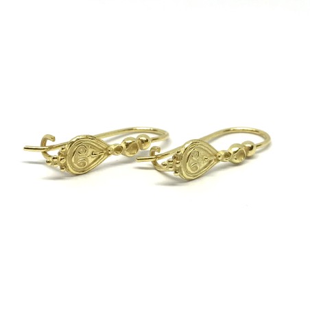 Fabula etrusca 18 kt gold earrings