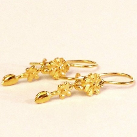 Fabula etrusca 18 kt gold earrings
