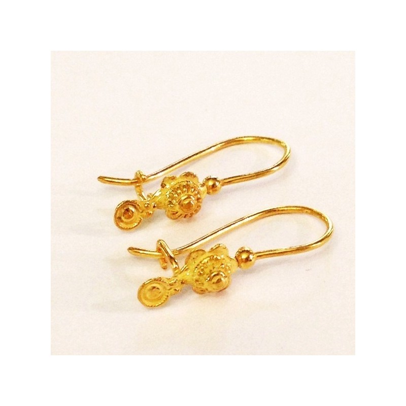 Fabula etrusca orecchini oro 18 kt