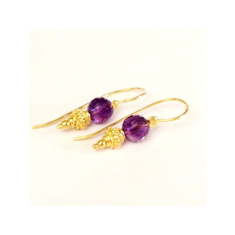 Fabula etrusca 18 kt gold earrings