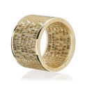 Gold ring with the Canticle of the creatures of St. Francis