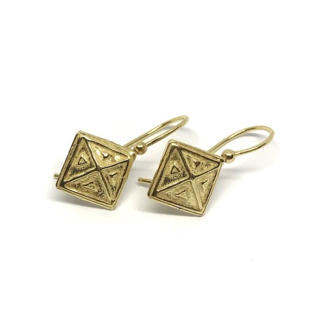 Fabula etrusca orecchini oro 18 kt