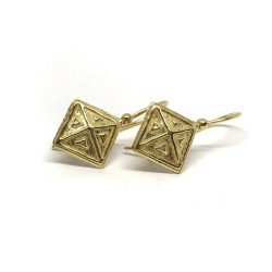 Fabula etrusca orecchini oro 18 kt