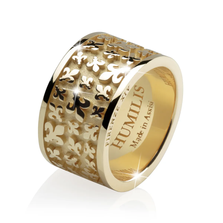 Anello Iter Firenze giglio fiorentino Random in argento