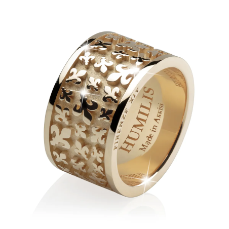 Anello Iter Firenze giglio fiorentino Random in argento