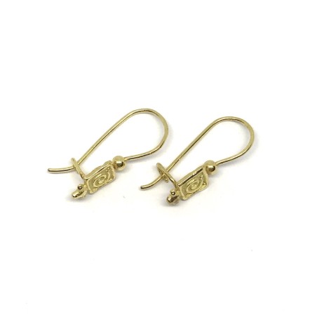 Fabula etrusca 18 kt gold earrings