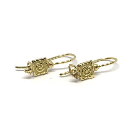 Fabula etrusca 18 kt gold earrings