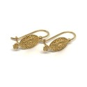 Fabula etrusca orecchini oro 18 kt