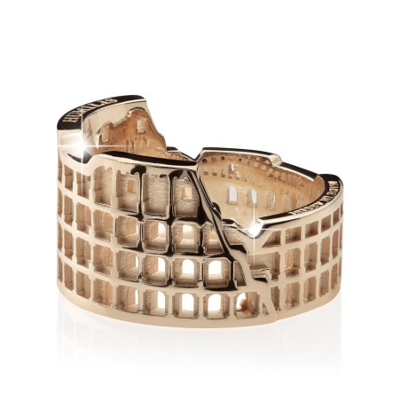Anello Iter Roma Colosseo in oro