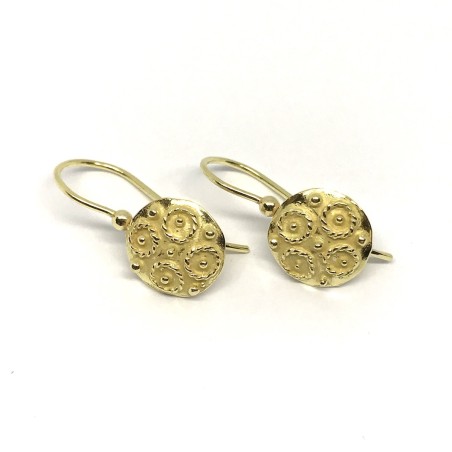 Fabula etrusca orecchini oro 18 kt