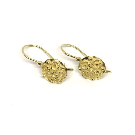 Fabula etrusca 18 kt gold earrings