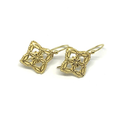 Fabula etrusca 18 kt gold earrings