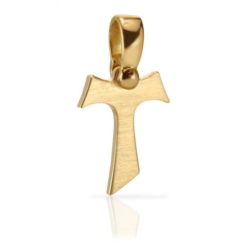 Sterling silver Sign Tau cross
