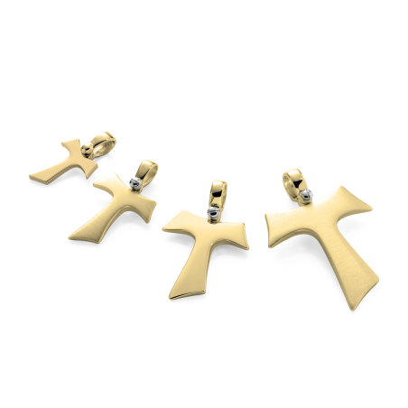 Sterling silver Sign Tau cross