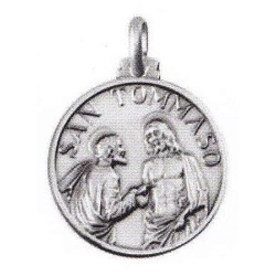 Medaglia di S. Tommaso  argento 925