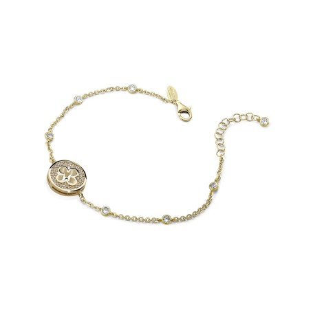 Bracciale Iter Venezia fiore quadrilobo o croce quadrilobata Palazzo Ducale in argento e zirconi