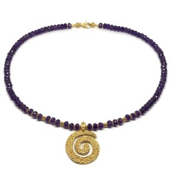 Fabula etrusca 18 kt gold necklace