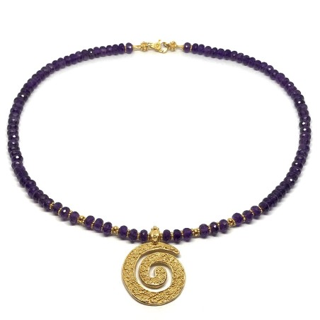 Fabula etrusca 18 kt gold necklace